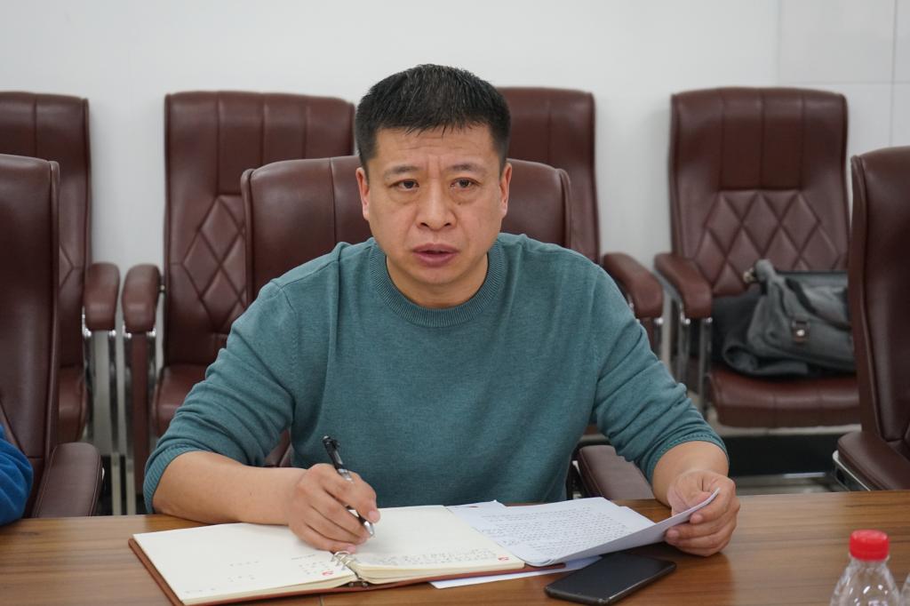 党委副书记汪文斌领学